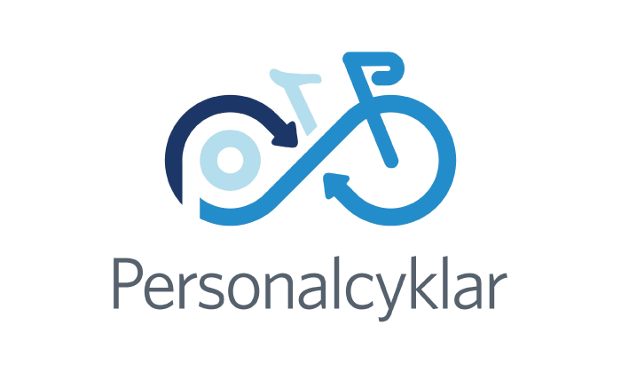 personalcyklar logga